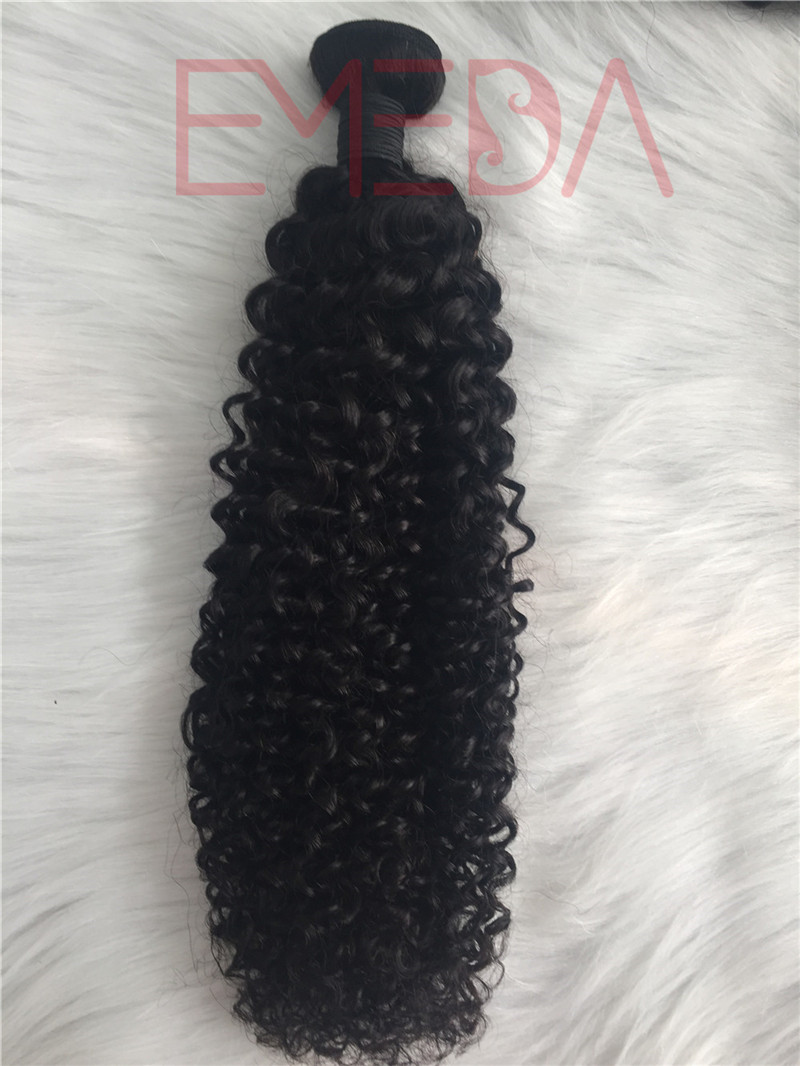 Hot Sale Deep  Curl Virgin Human Hair  Cuticle Aligned hair bundles hair weft YL251